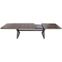 Dining Table Home ESPRIT Brown Black Metal MDF Wood 200 X 97 X 75 CM