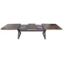 Dining Table Home ESPRIT Brown Black Metal MDF Wood 200 X 97 X 75 CM