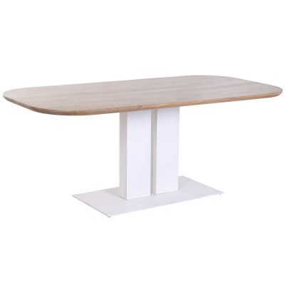 Table de Salle à Manger Home ESPRIT Métal Bois d'acacia 240 X 110 X 76 CM