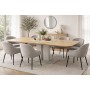 Dining Table Home ESPRIT Metal Acacia 240 X 110 X 76 CM