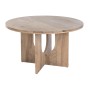 Table de Salle à Manger Home ESPRIT Acacia 130 x 130 x 76 cm