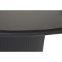 Dining Table Home ESPRIT Black Metal 130 x 130 x 75 cm
