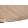 Dining Table Home ESPRIT Metal Acacia 90 x 90 x 76 cm