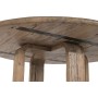 Table de Salle à Manger Home ESPRIT Naturel bois de teck 140 X 140 X 78 CM
