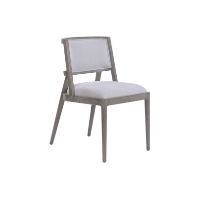 Chaise de Salle à Manger Home ESPRIT Polyester Frêne 50 X 62 X 81,5 CM