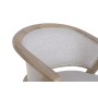 Chaise de Salle à Manger Home ESPRIT Polyester Frêne 58,5 X 56,5 X 73 CM