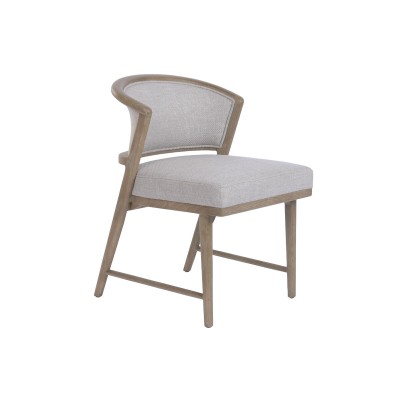 Chaise de Salle à Manger Home ESPRIT Polyester Frêne 53 X 57 X 72 CM