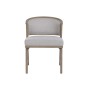 Chaise de Salle à Manger Home ESPRIT Polyester Frêne 53 X 57 X 72 CM