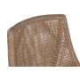 Chaise de Salle à Manger Home ESPRIT Marron Gris Polyester bois mindi 51 X 52 X 88 CM