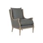 Siège Home ESPRIT Marron Vert Polyester Frêne 74,5 X 85 X 98 CM