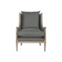 Siège Home ESPRIT Marron Vert Polyester Frêne 74,5 X 85 X 98 CM