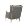 Siège Home ESPRIT Marron Vert Polyester Frêne 74,5 X 85 X 98 CM