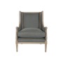 Siège Home ESPRIT Marron Vert Polyester Frêne 74,5 X 85 X 98 CM