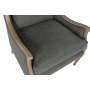 Siège Home ESPRIT Marron Vert Polyester Frêne 74,5 X 85 X 98 CM