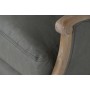 Siège Home ESPRIT Marron Vert Polyester Frêne 74,5 X 85 X 98 CM