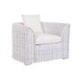 Armchair Home ESPRIT White 100 x 78 x 68 cm