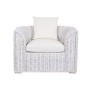 Fauteuil Home ESPRIT Blanc 100 x 78 x 68 cm