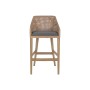 Tabouret Home ESPRIT Marron Gris Rotin 51 X 52 X 100 CM