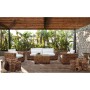 Canapé Home ESPRIT Beige Naturel 220 X 98 X 64 CM (4 Pièces)