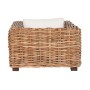 Canapé Home ESPRIT Beige Naturel 220 X 98 X 64 CM (4 Pièces)
