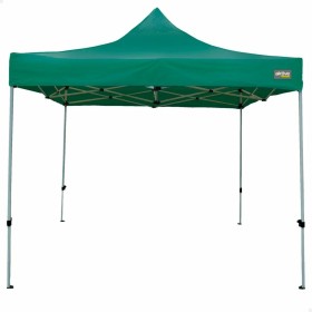 Gazebo Aktive 300 x 300 x 220 cm Green Foldable Adjustable height