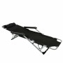 Reclining lounder Aktive Polyester 600D Steel Black 177 x 47 x 34 cm