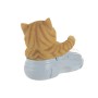 Figurine Décorative Home ESPRIT Multicouleur Chat Shabby Chic Crayon (3 Unités)