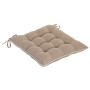 Cushion Home ESPRIT White Beige Garden 40 x 40 x 5 cm