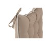 Cushion Home ESPRIT White Beige Garden 40 x 40 x 5 cm