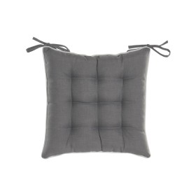 Coussin Home ESPRIT Blanc Gris clair Jardin 40 x 40 x 5 cm