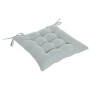 Cushion Home ESPRIT Blue White Garden 40 x 40 x 5 cm
