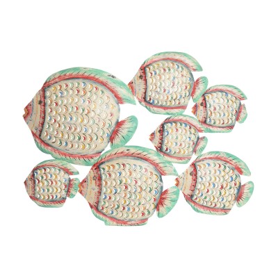 Wall Decoration Home ESPRIT Iron 91 x 10 x 70 cm