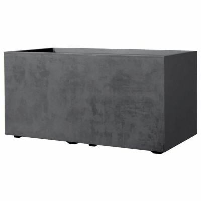 Self-watering planter Deroma Anthracite 79 cm Plastic Rectangular