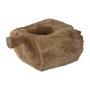 Bougeoir Home ESPRIT Naturel Teck 30 x 25 x 15 cm
