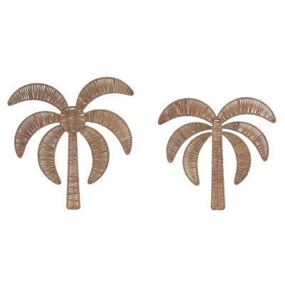 Décoration murale Home ESPRIT 42 X 1 X 44 CM (2 Unités)