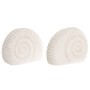Decorative Figure Home ESPRIT White Stone Mediterranean Snail (2)