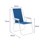 Folding Chair Marbueno Blue 59 x 75 x 51 cm
