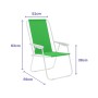 Folding Chair Marbueno Green 59 x 83 x 51 cm