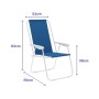 Chaise Pliante Marbueno Bleu 59 x 83 x 51 cm