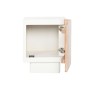 Table de Nuit Home ESPRIT Blanc Naturel 40 x 35 x 50 cm