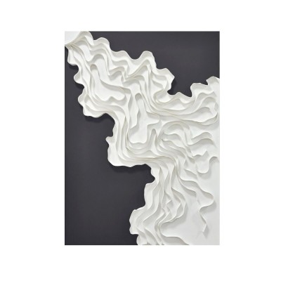 Cadre Home ESPRIT Bleu Blanc Moderne