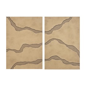 Painting Home ESPRIT Beige Modern 80 x 3,5 x 120 cm (2 Units)