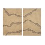 Cadre Home ESPRIT Beige Moderne 80 x 3,5 x 120 cm (2 Unités)
