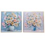 Cadre Home ESPRIT Shabby Chic Vase 60 x 3,5 x 60 cm (2 Unités)