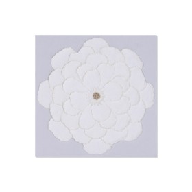 Painting Home ESPRIT White Flower Shabby Chic 120 X 7 X 120 CM