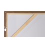 Painting Home ESPRIT Brown Black Lady With relief Urban 100 x 4 x 140 cm (2 Units)