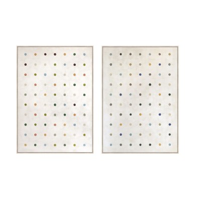 Painting Home ESPRIT White Modern 100 x 4 x 140 cm (2 Units)