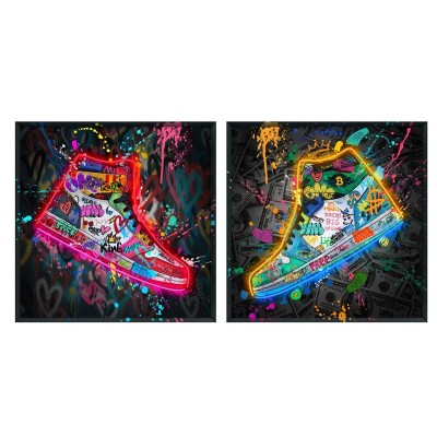 Cadre Home ESPRIT Vintage 83 x 3 x 83 cm (2 Unités)