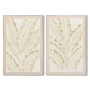 Painting Home ESPRIT White Beige Palms Tropical (2 Units)
