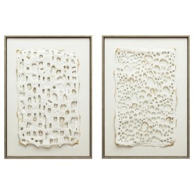 Cadre Home ESPRIT Blanc Moderne 50 x 3 x 70 cm (2 Unités)